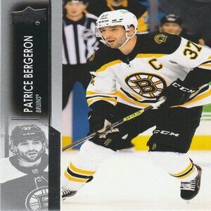 Patrice Bergeron - 2021/2022 Upper Deck Series 1 Hockey Card